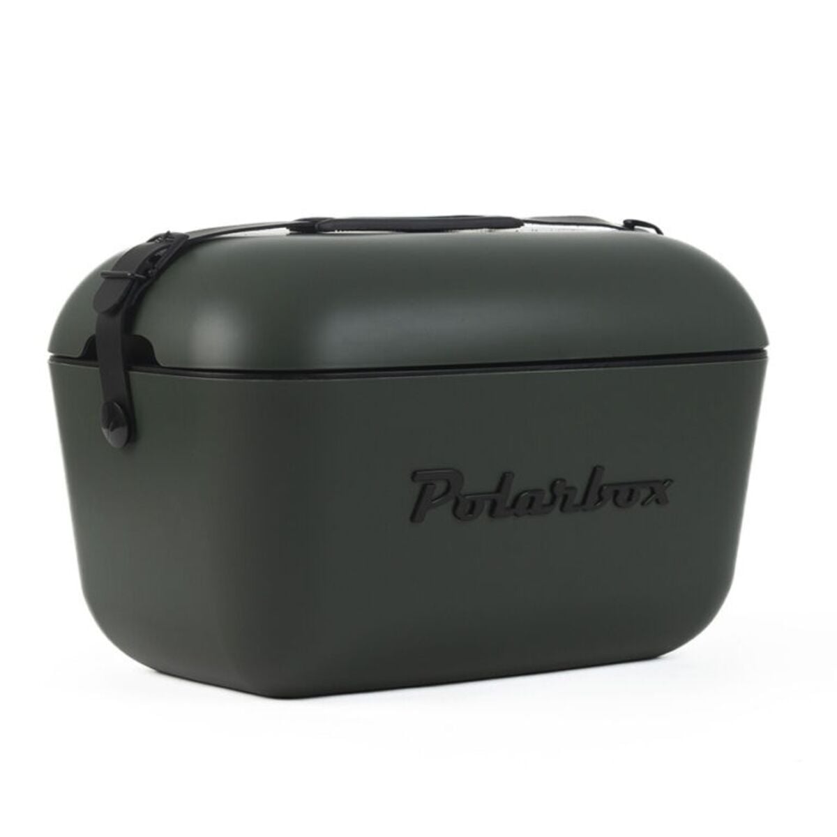 Polarbox kylmälaukku 12L tummanvihreä (mustalla tekstillä)